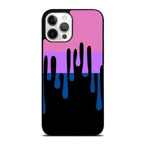 Gay Pride LGBT Colorful Dripping Rainbow Bisexual iPhone Case